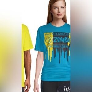 Zumba one’s size fits most shirts price per shirt